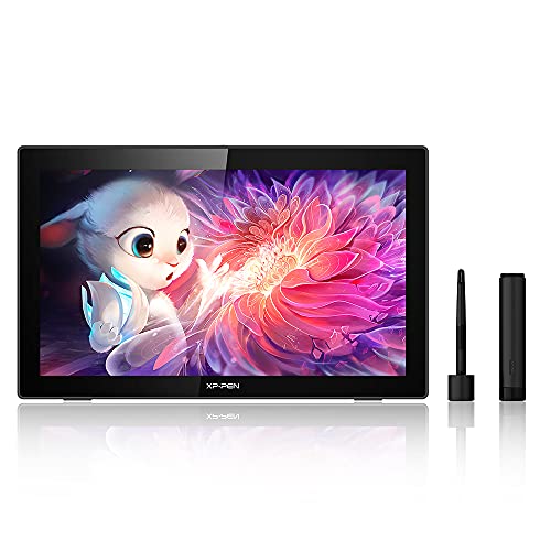XPPen Tablette Graphique avec Ecran Artist 22 Pro 2e Génération Tablette à Ecran Intéractif en 21,5 Pouces avec Stylet Passif à 8192 Niveaux Interface USB-C Compatible Mac et Windows