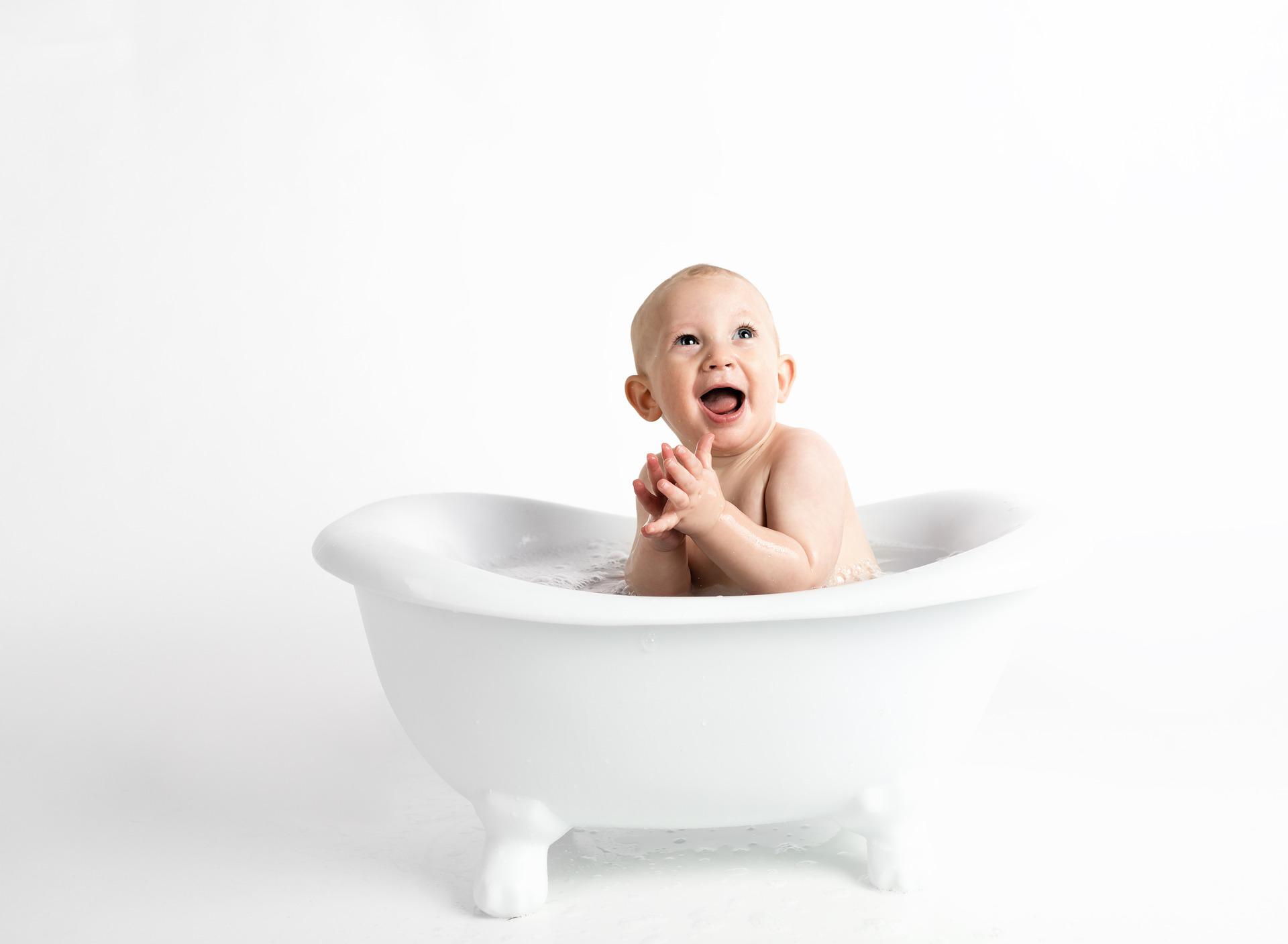 Baignoire bébé pliable Ultra Compacte 35L 0-12 mois - Babysun